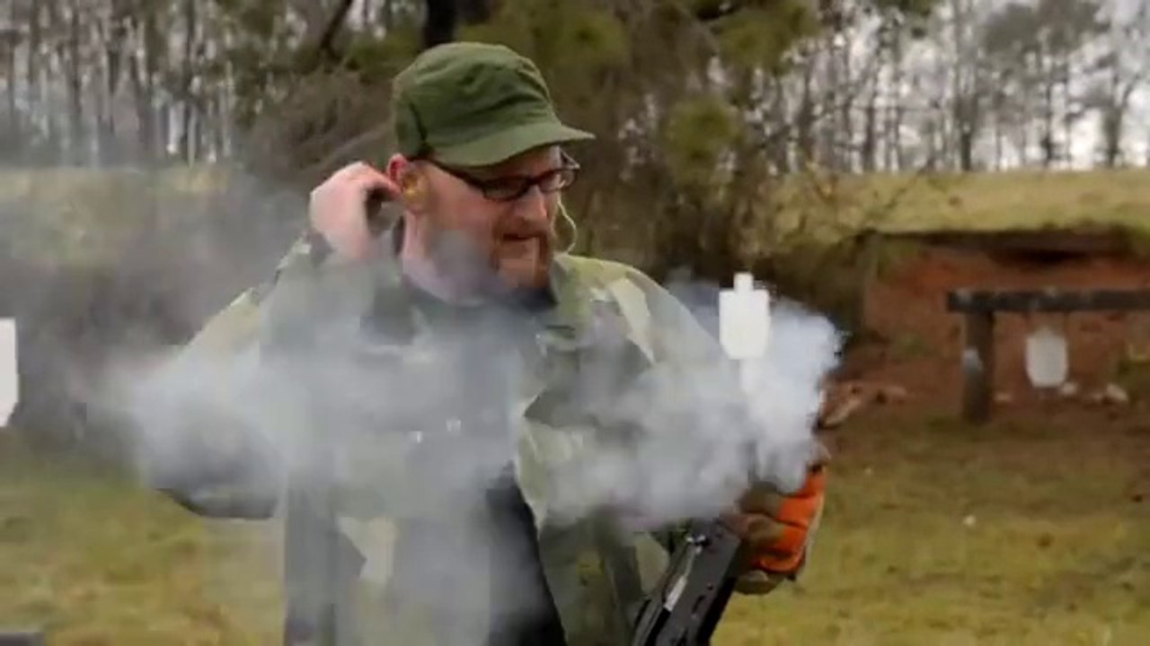 In Memory Of Kalashnikov - Firing on AK , 700 Round AK Burn