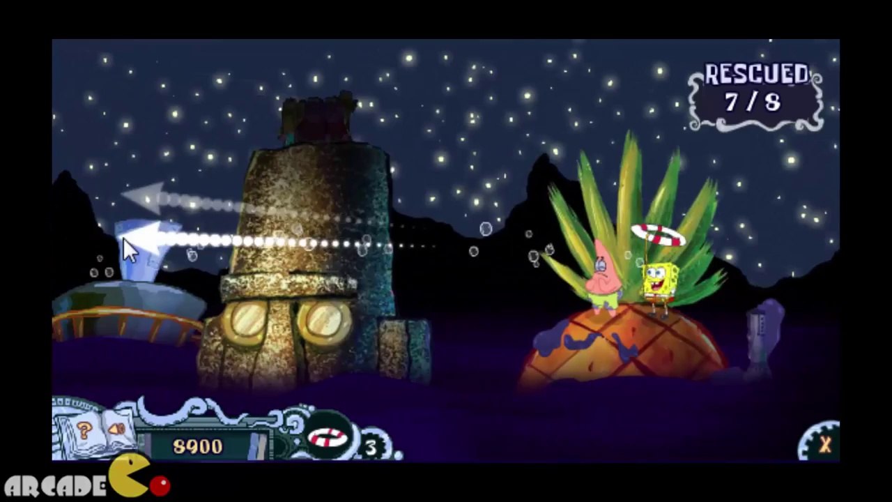 Spongebob Squarepants Best Cartoon Game Compilation 2014