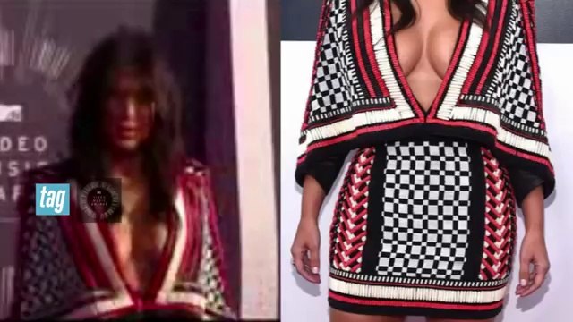 Kim Kardashian West presenting Sam Smith - MTV VMA 2014 - RedCarpet - Kendall and Kylie