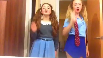 me and my friend dancing haha