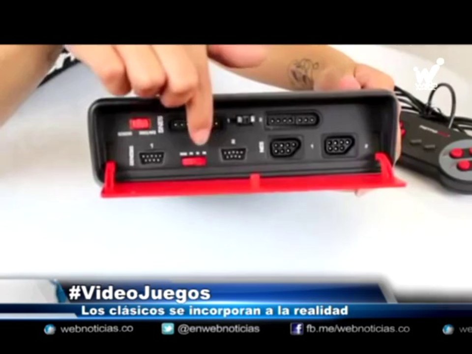Nueva consola de videojuegos para usar NES, SNES y Megadrive