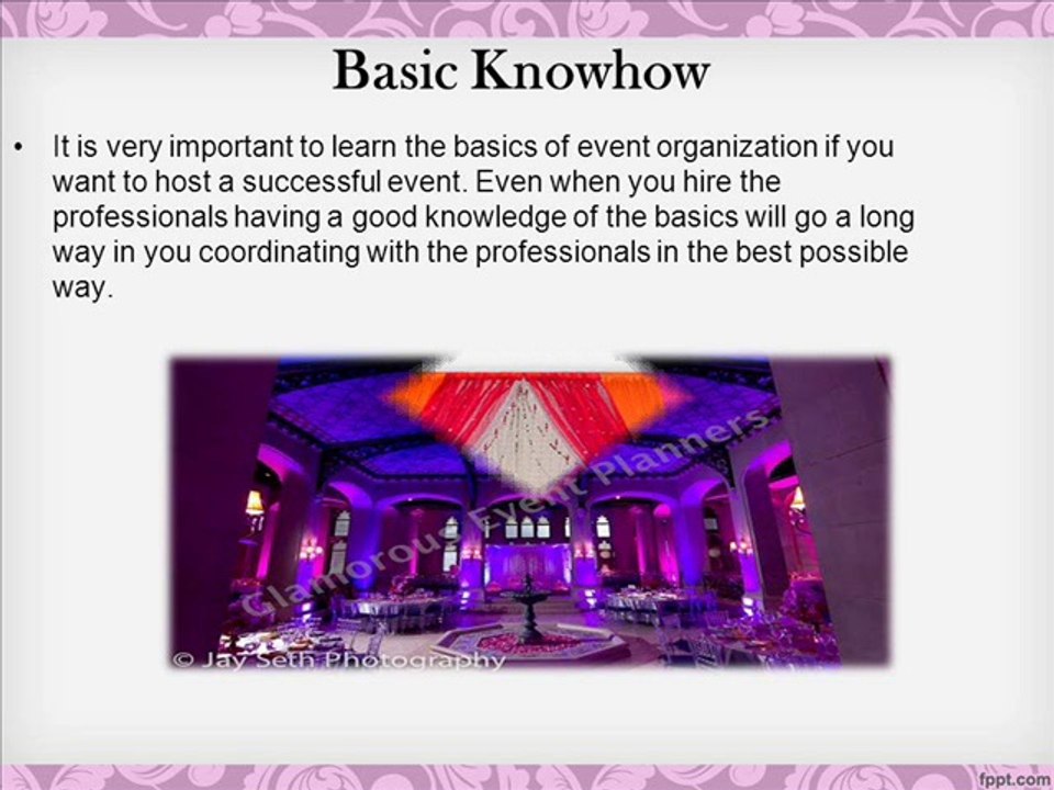 Important Things to Remember About Event Planning