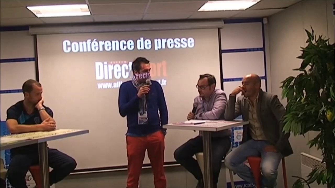 conférence de presse d"après match ASM Viry