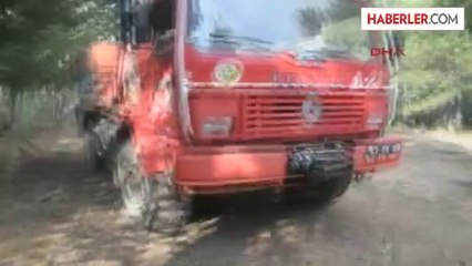 Emet'te Orman Yangını