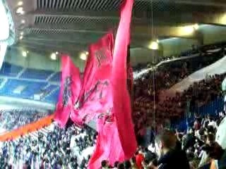 Psg monaco tifo lutece avant match 1