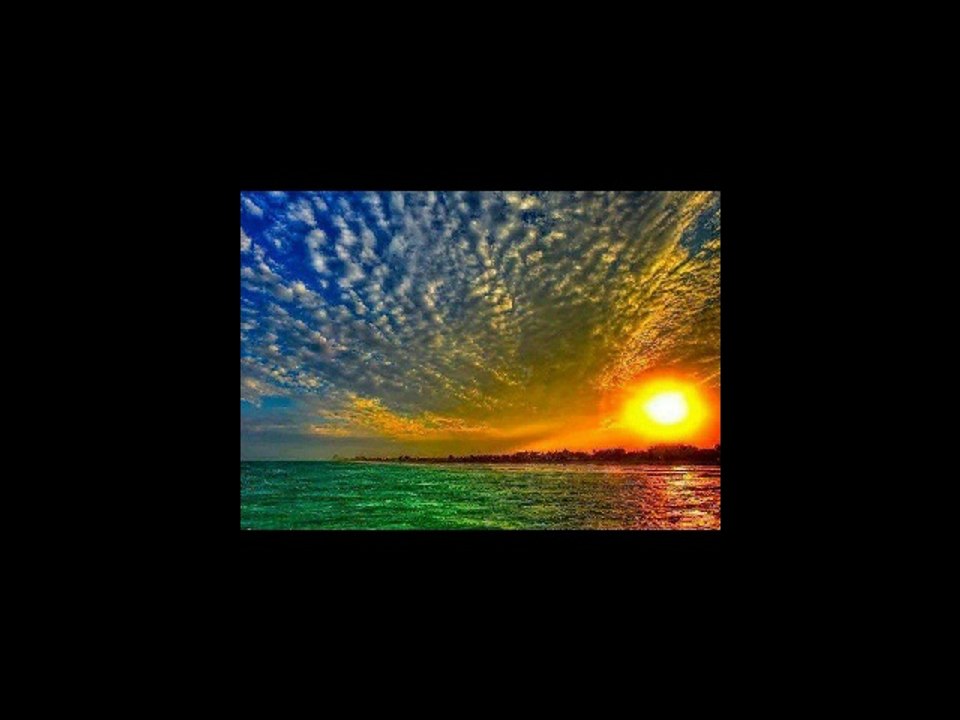 coucher de soleil
