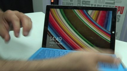 Microsoft Surface Pro 3 : le vidéo test !