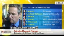 TextO’ : Valls II, Emmanuel Macron à peine nommé, déjà contesté