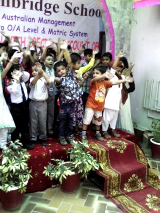 baby shafey celebrating open house in school