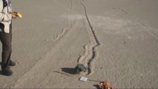 Mystery of How 700-lb Rocks Crawl On Their Own Finally Solved