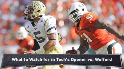 Sugiura: Who to Watch in GT vs. Wofford