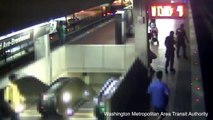 Man On Tracks Rescued Moments Before Train Comes In