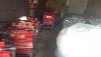 behind recycling center at Fred Meyers, Warrenton, Oregon