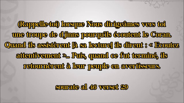 « Nous avons certes entendu une récitation merveilleuse » Shaykh 'Abder-Razzâq Al 'Abbâd