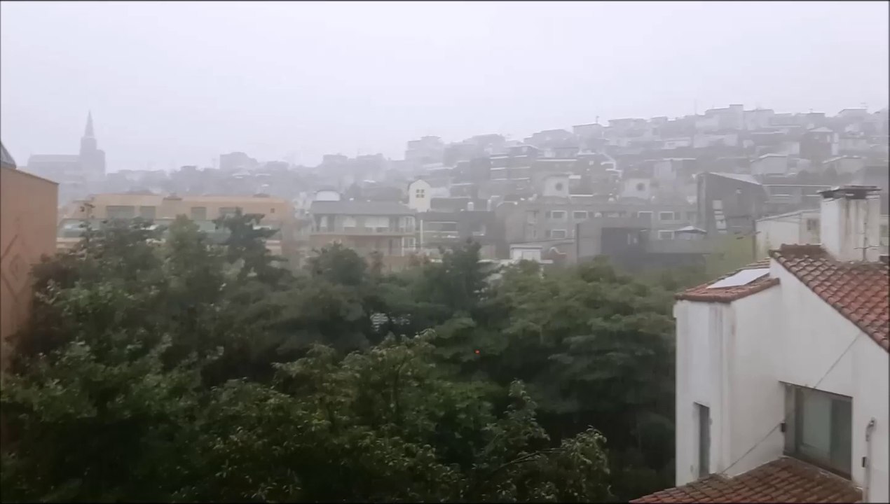 été pluie Seoul