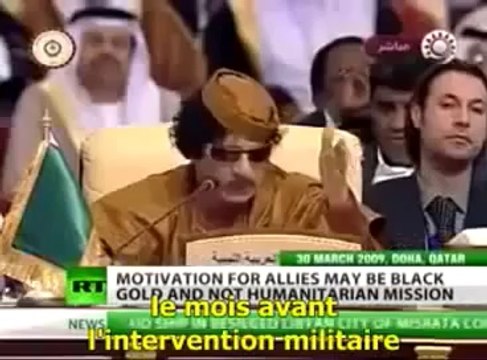 La véritable raison de la guerre en Libye_ Kadhafi et le dinar d'or islamique contre les Sionistes