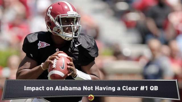 Saban, Alabama Knows its Starting QB