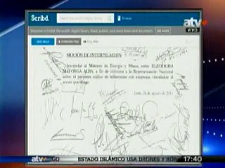 Oficilizan pedido de interpelación al ministro Mayorga