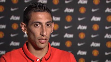 Angel Di Maria's First Interview As A Manchester United Player !