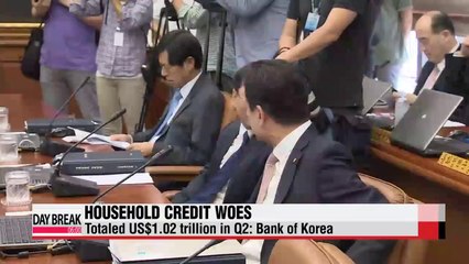 Korea's household credit hits new high in Q2