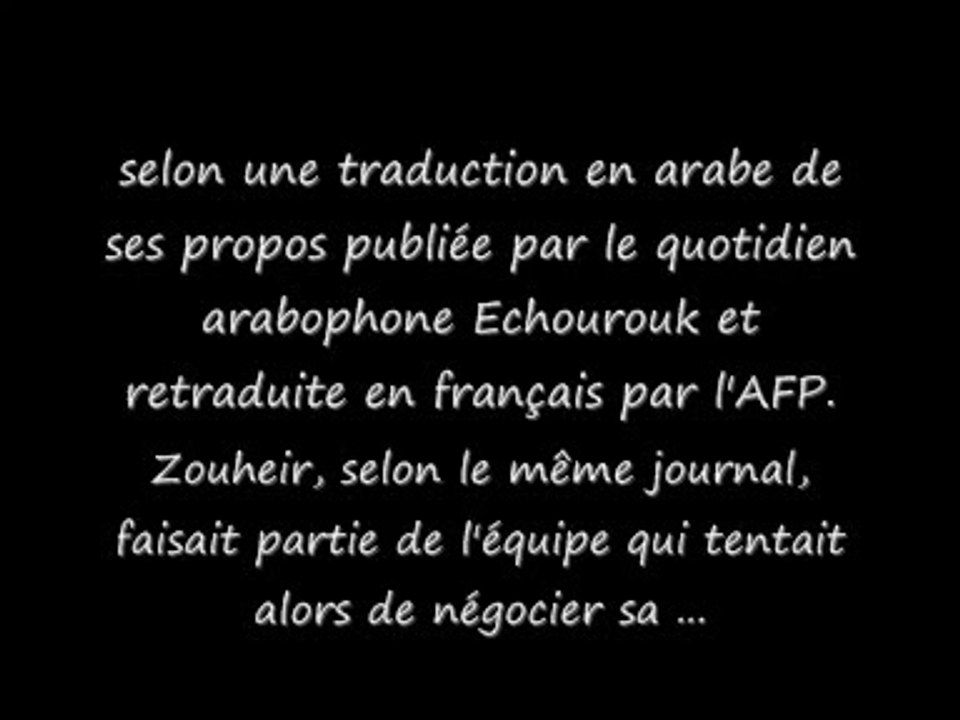 Mohamed Merah & Zouheir Capitaine des Services Secret (Enregistrement) Complot_ Manipulation_ mort