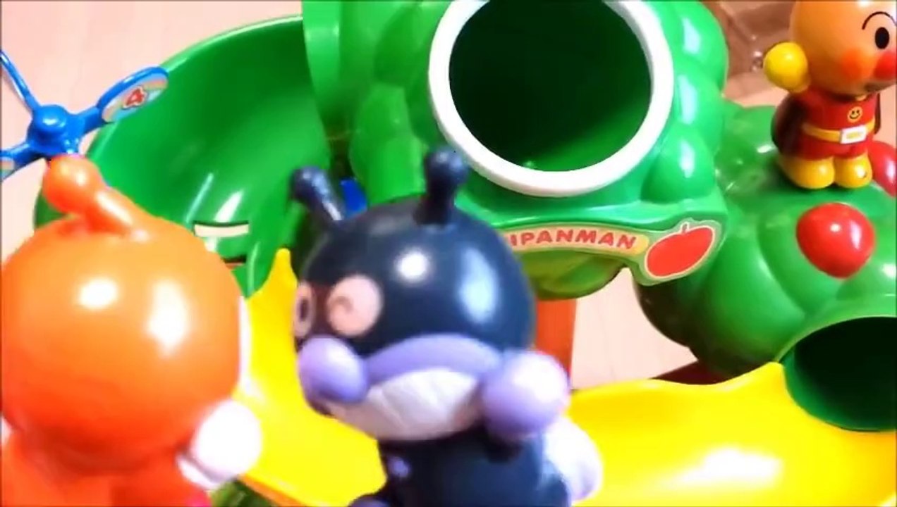 アンパンマン  おもちゃでアニメ コロコロボール バイキンマンおしおき！anpanman koro koro ball
