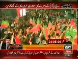 PTI Little Supporter delivering Speech like Imran Khan in Azadi Container Red Zone Islamabad-pekistan.com