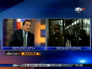 Paul Olórtiga es trasladado a la sede de Requisitorias