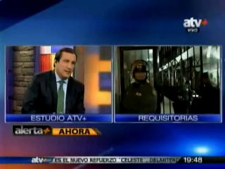 Paul Olórtiga llegó a la sede de requisitorias