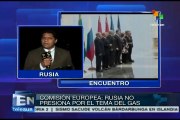 Comisión Europea reconoce que Rusia no presiona con el tema del gas