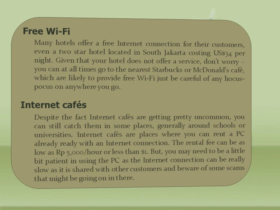 Connect with the Web in Indonesia to Find Jobs Easily and Avoid Trickery