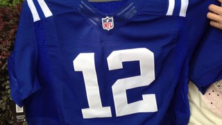 $ 24.38 Cheap NIKE 2014 NFL Jerseys Indianapolis Colts 12 luck Blue Game Jerseys on jerseys-china.cn