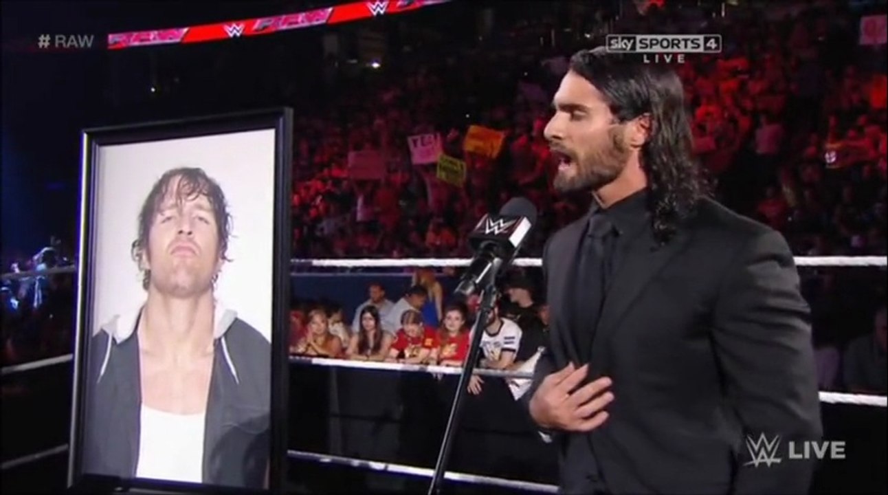 WWE RAW 8/25/2014 - The Eulogy of Dean Ambrose
