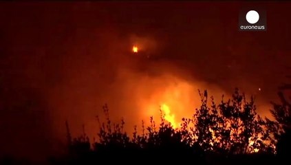 La Grèce en proie aux incendies