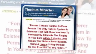 Tinnitus Miracle Review Genuine Tinnitus Miracle Review