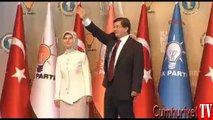 Ahmet Davutoğlu kongreye böyle geldi