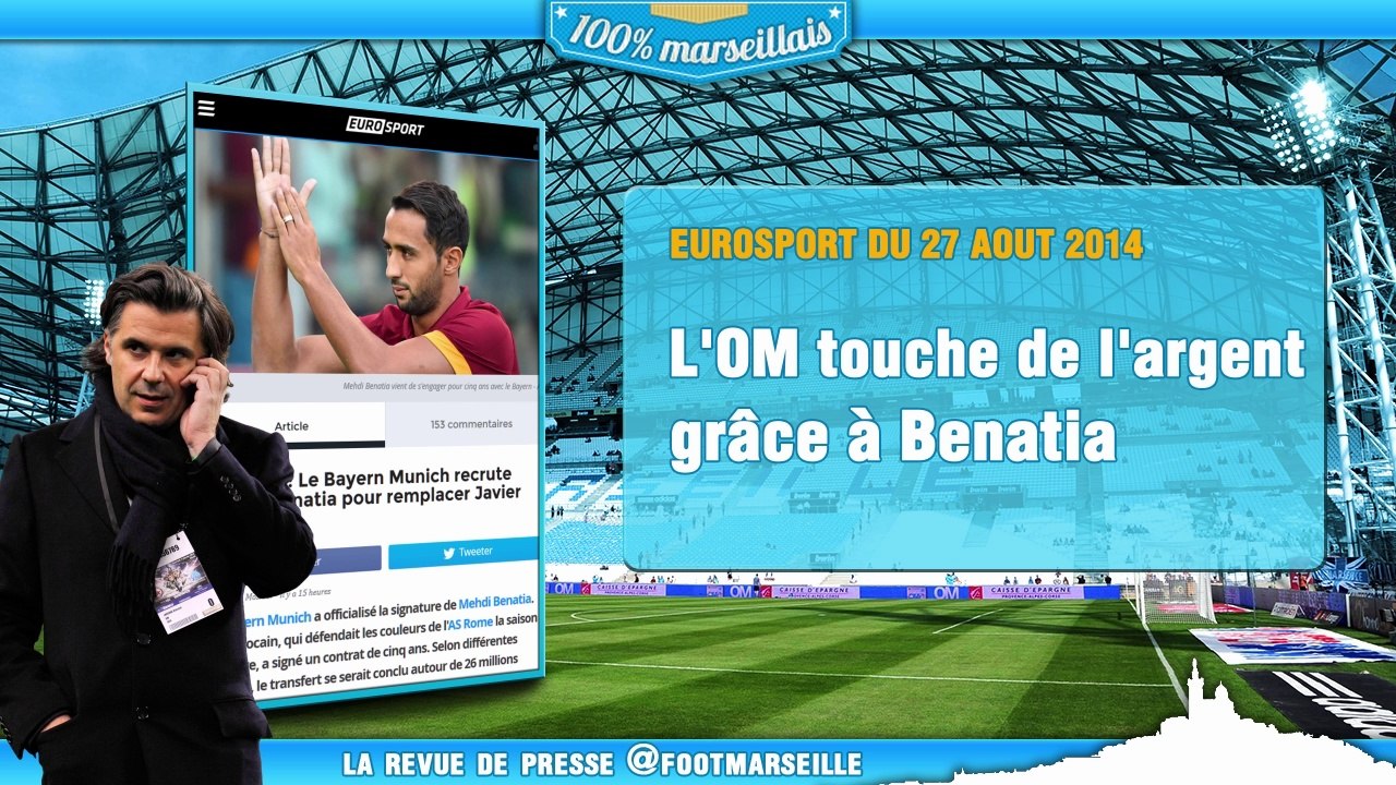 OM : Benatia rapporte de l'argent, Civelli de retour ? La revue de presse de l'Olympique de Marseille !