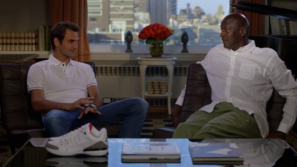 Nike réunit Michael Jordan et Roger Federer