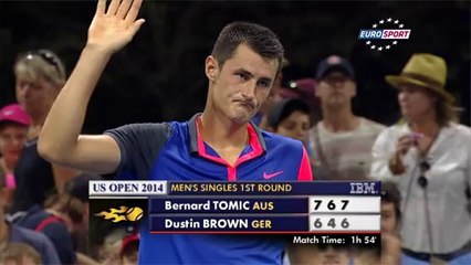 Tomic - Brown: 3-0 | Karşılaşmanın önemli anları
