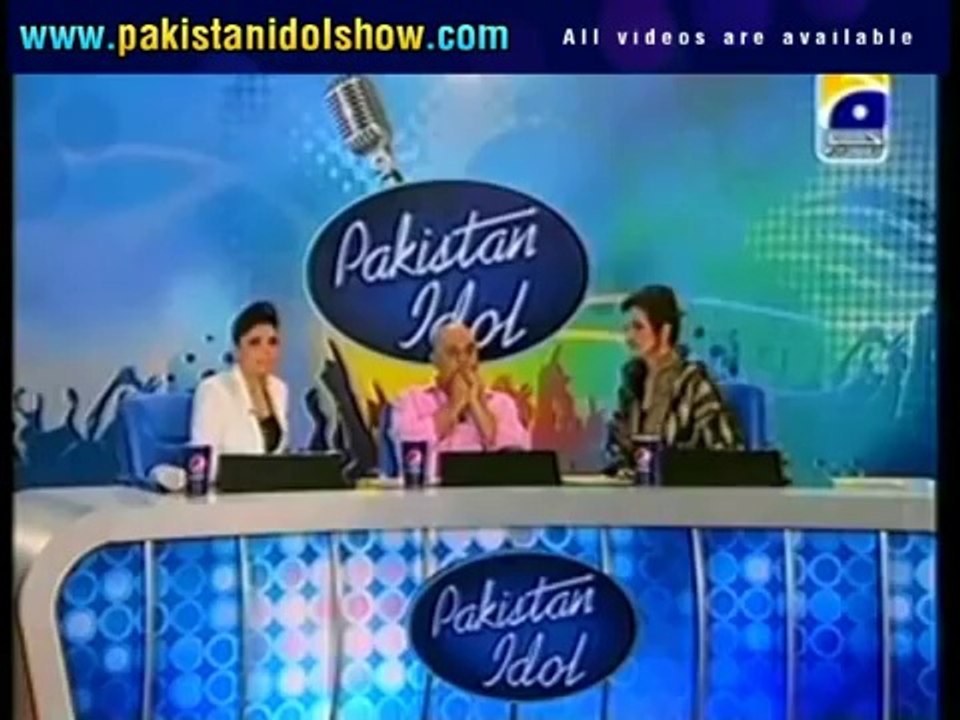 Pakistan Idol Rafay so funny audition
