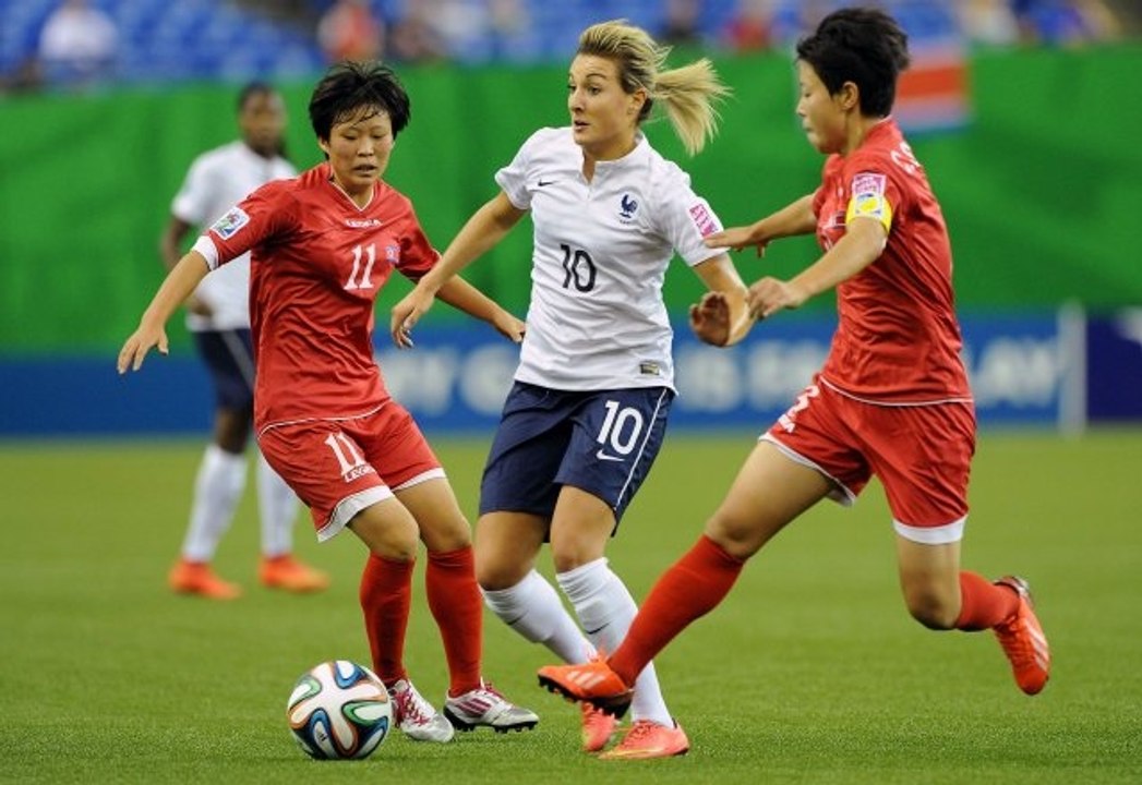 Mondial U20 Féminin ; les buts de France-Corée du Nord (3-2)