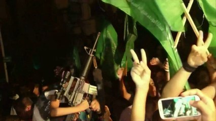 Gaza en liesse après l'annonce du cessez-le-feu "illimité"