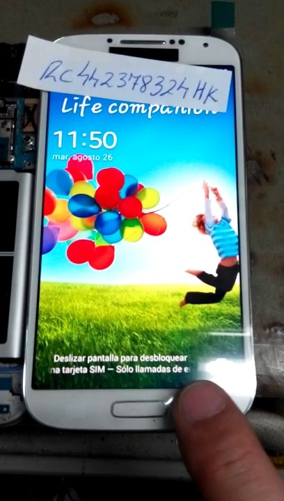 S4 no va tactil