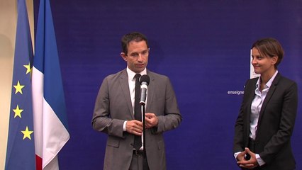 [ARCHIVE] Passation de pouvoir : discours de Benoît Hamon