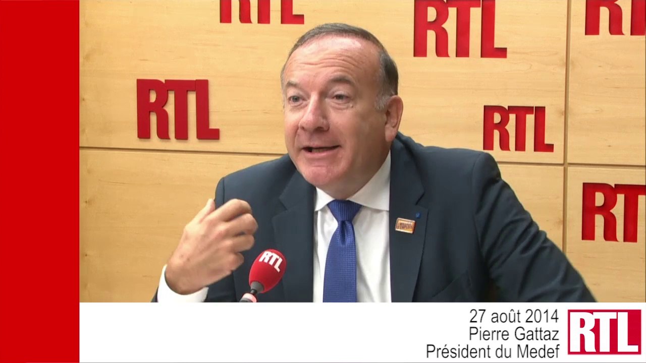 Macron à l'Économie : Pierre Gattaz veut "voir les faits et les mesures" avant de juger