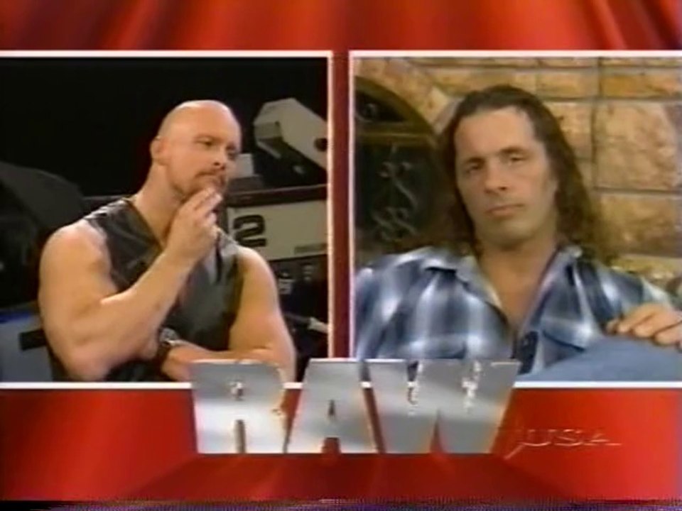 Stone Cold + Bret Hart (RAW 10.28.1996)