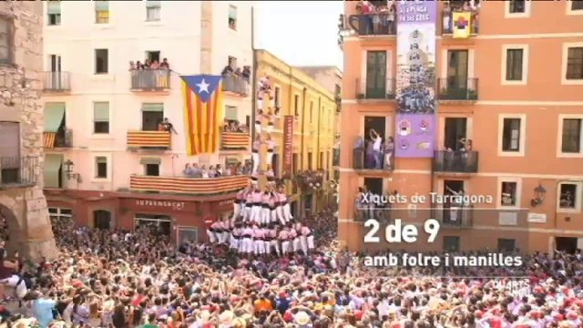 TV3 - Quarts de nou - Crònica castellera - Quarts de Nou 24 d'agost de 2014