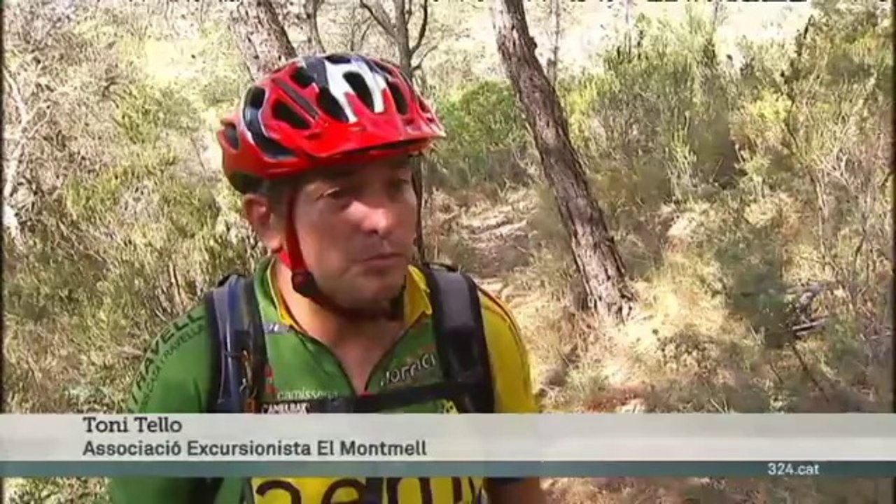 TV3 - Telenotícies migdia - Trampes per als ciclistes al Baix Penedès