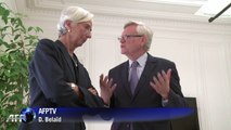 Lagarde mise en examen, exclut de quitter le FMI