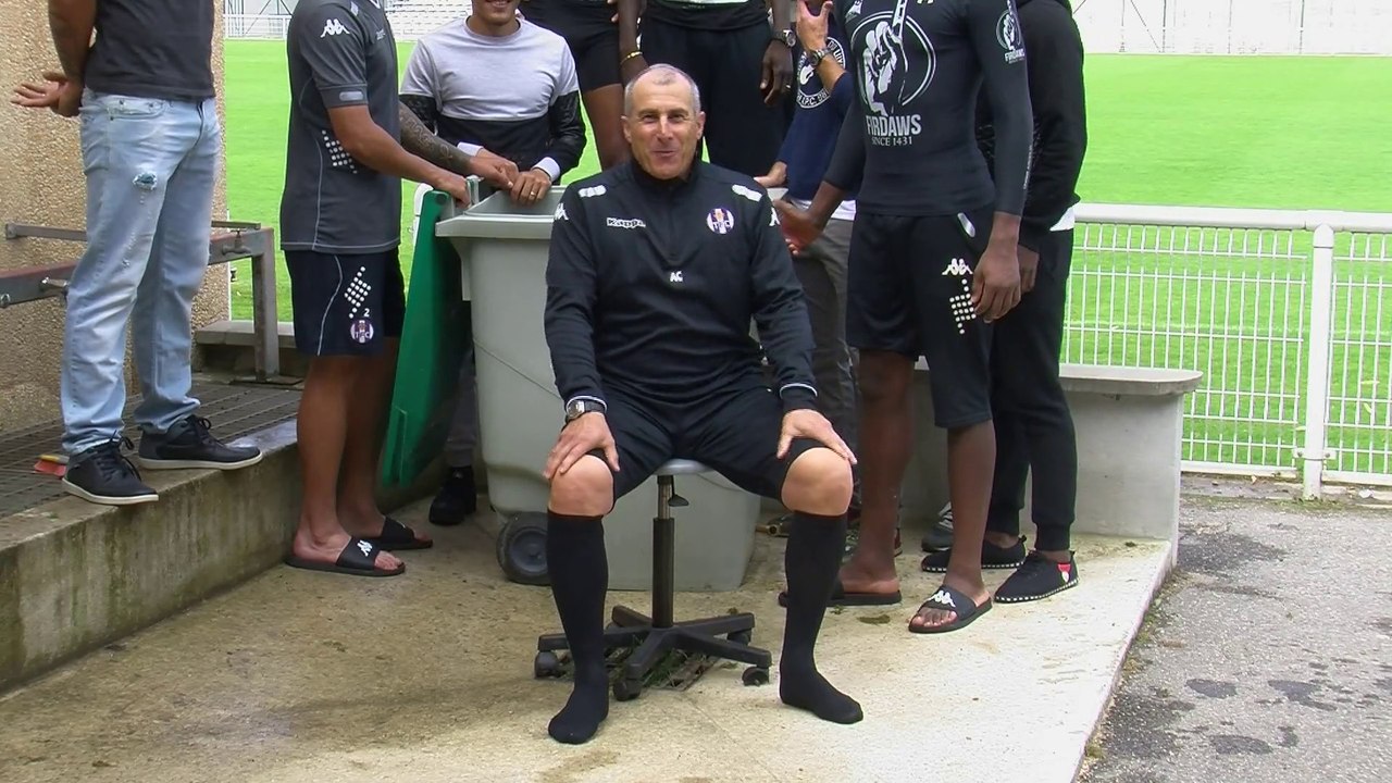 Le Ice Bucket Challenge d'Alain Casanova